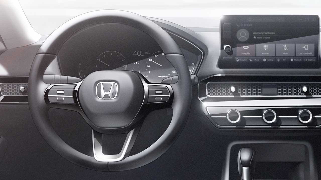 2021 Honda Civic iç tasarımı