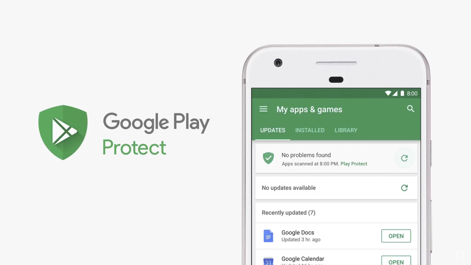 Google Play Protect antivürüs test sonucu