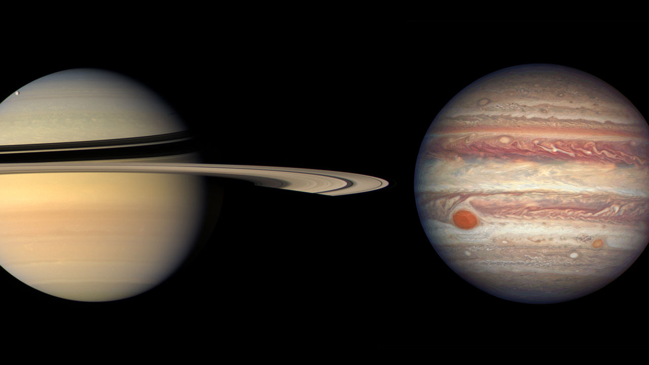 Jüpiter ve Satürn Yakınlaşması Google Doodle Oldu