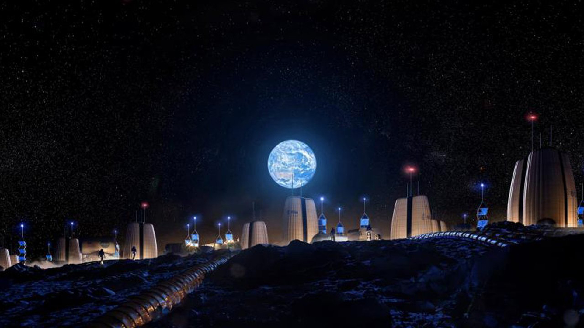 Ay’da Yapılacak Evler Nasıl Görünecek! Görseller Paylaşıldı