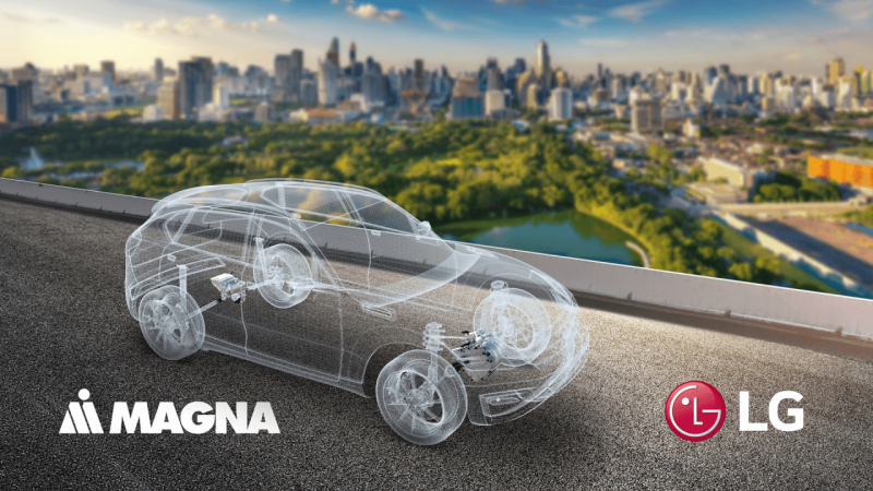 LG Elektrikli Otomobil Parçaları İçin Magna