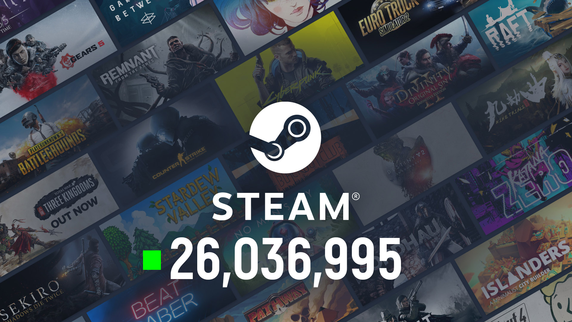 Steam’den Yeni Bir Rekor! Eşzamanlı Kullanıcı Sayısı