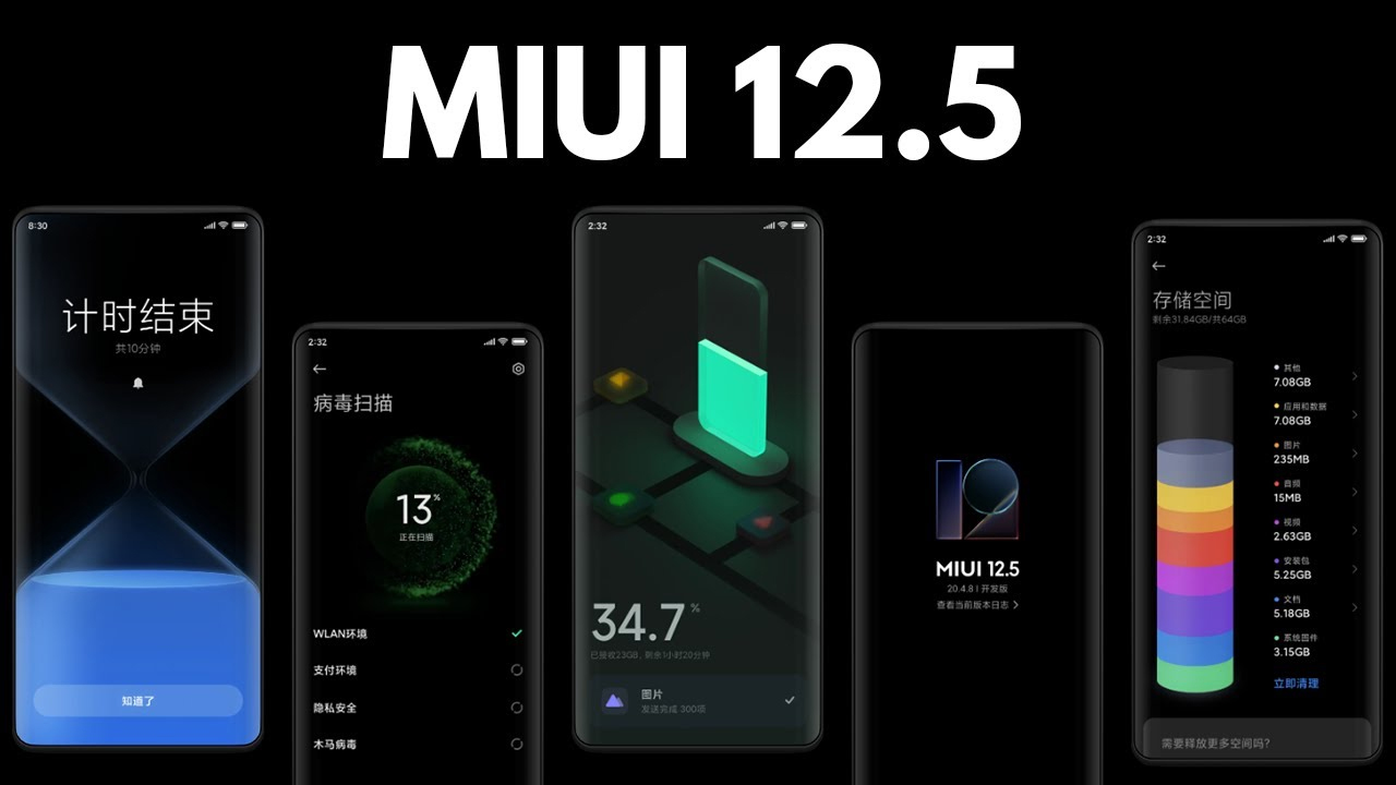 Xiaomi MIUI 12.5’i Alan Modelleri Açıkladı!