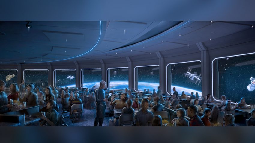Dünya Yörüngesinde Yemek İmkanı! Disney Space 220 Açıldı