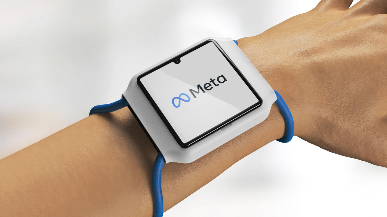 Meta İlginç Görünümlü Akıllı Saat Tasarımı İle Geliyor!
