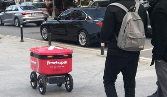 Yemeksepeti Siparişleri Robotla Dağıtacak!