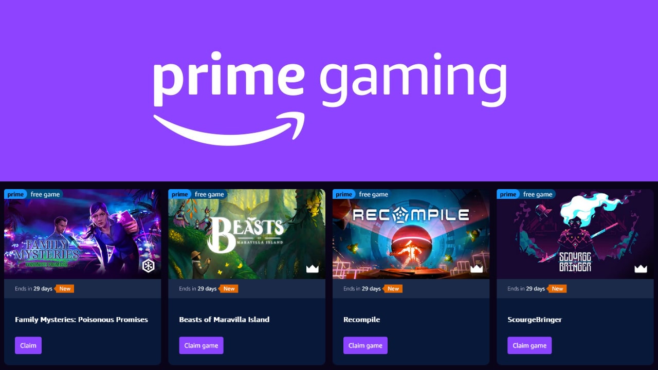 Amazon Prime Ücretsiz Oyun