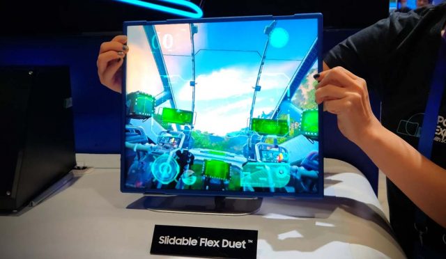 Samsung kaydırılabilir ekran teknolojisini tanıttı