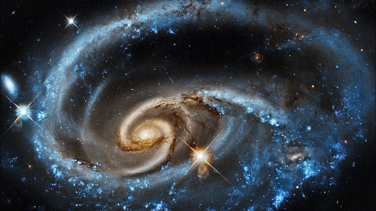 Hubble’dan sıra dışı bir keşif! Sıra sıra dizilmiş galaksiler!