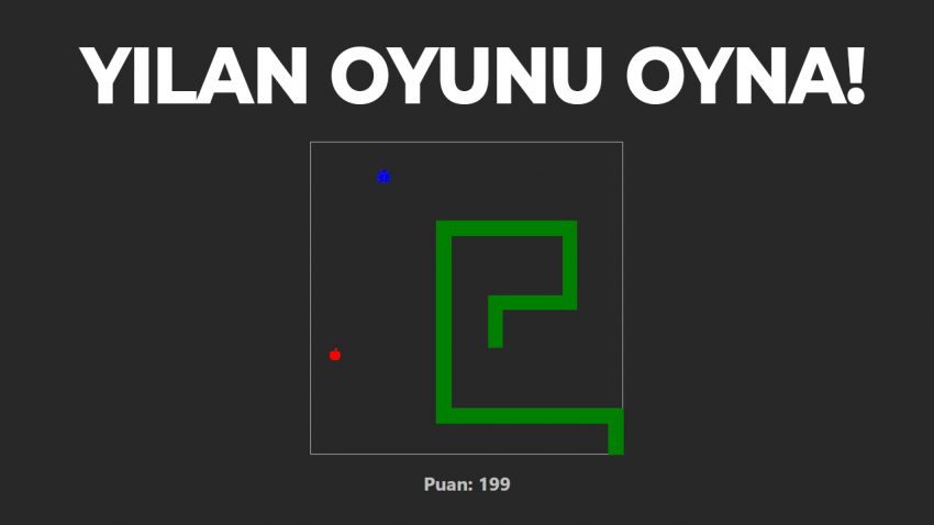 Yılan Oyunu Oyna