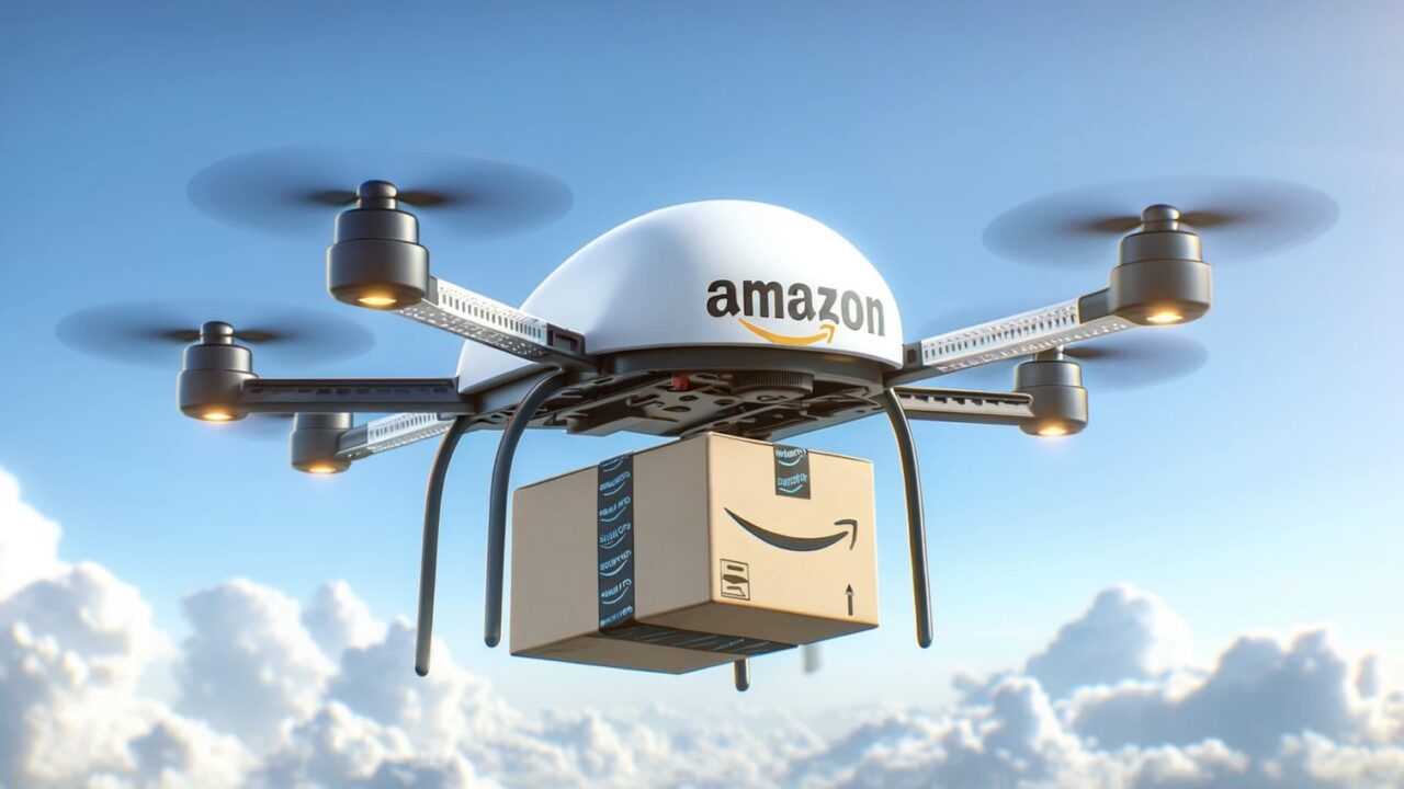 Amazon drone teslimatı