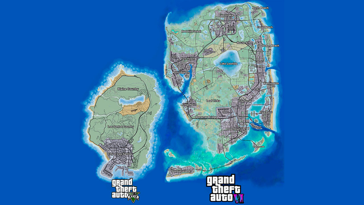 GTA 6 haritası