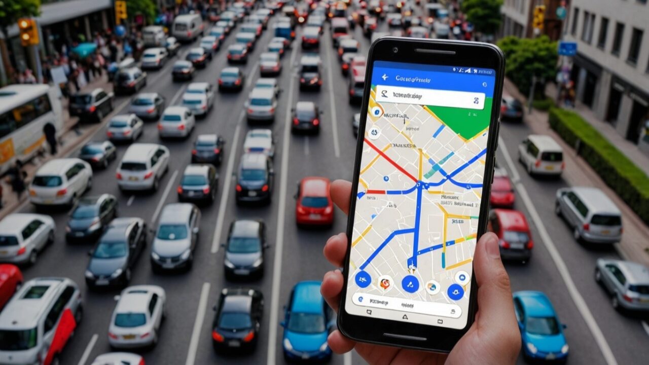 Google Haritalar’daki bir hata trafiği kilitledi!