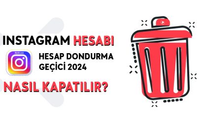 Instagram hesabı nasıl kapatılır