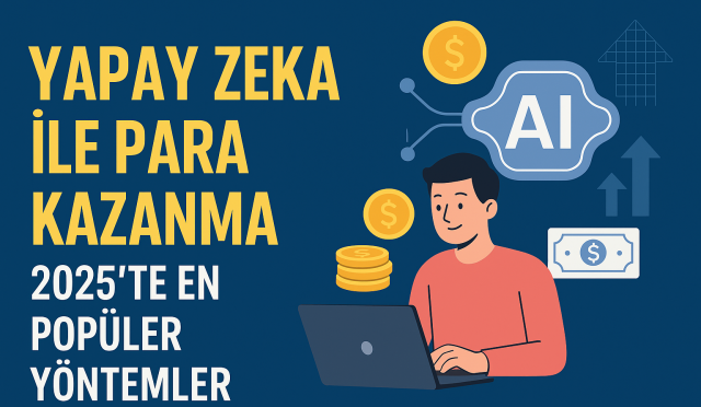 Yapay Zeka ile Para Kazanma: 2025’te En Popüler Yöntemler
