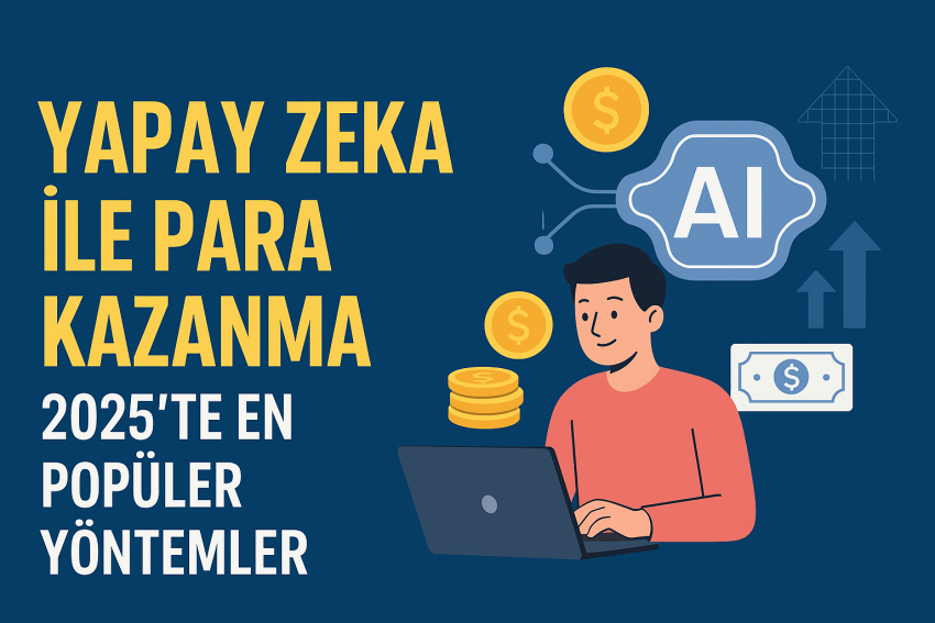Yapay Zeka ile Para Kazanma: 2025’te En Popüler Yöntemler