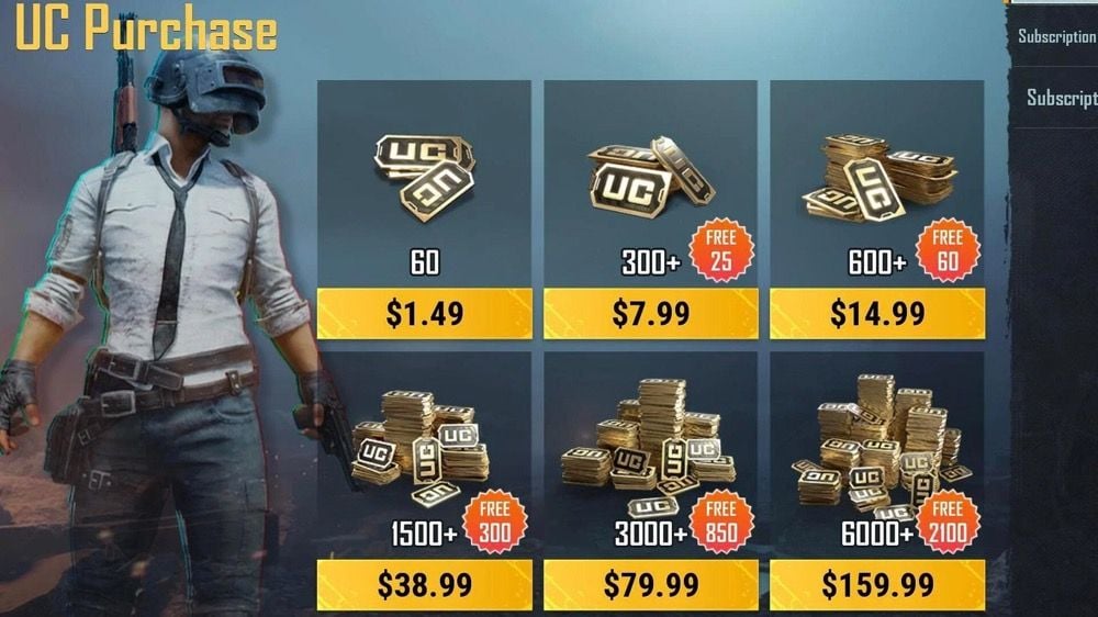 PUBG Bedava UC Alma